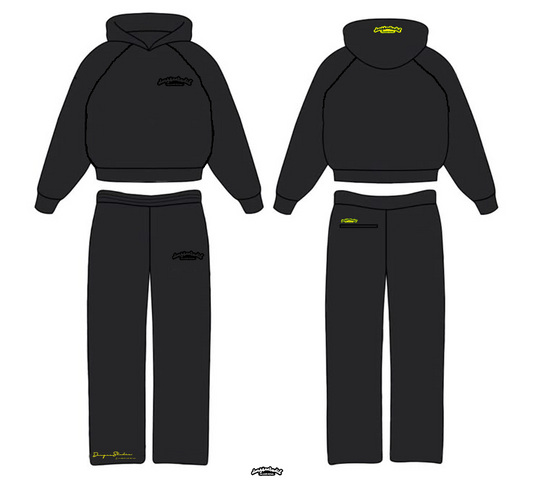 BLACK TRACKSUIT